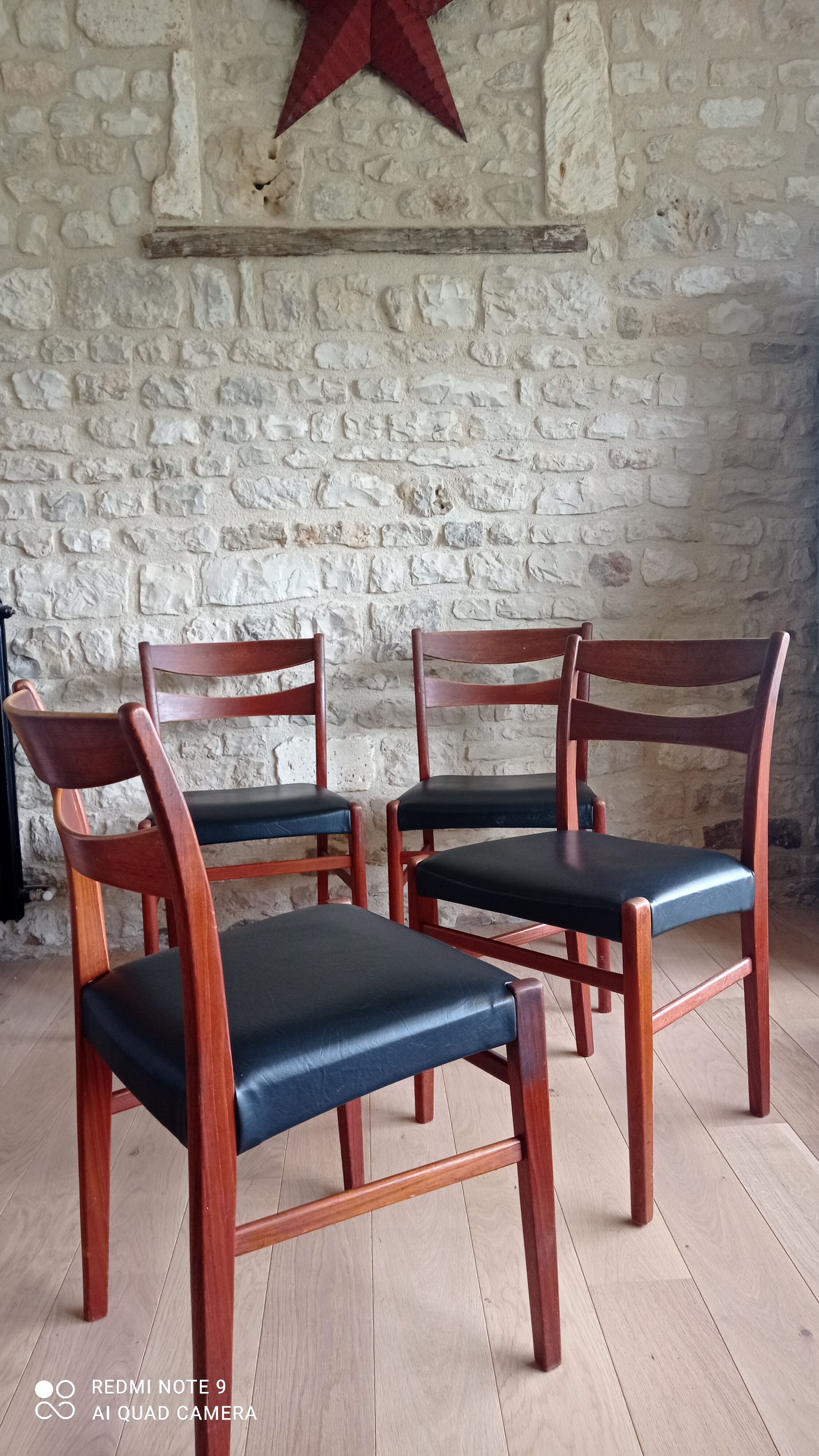 Teak chairs