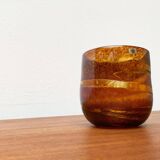 Vintage Swedish glass vase by Milan Vobruba for Gusum Sweden
