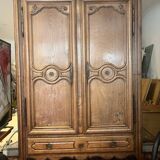 antique oak wardrobe
