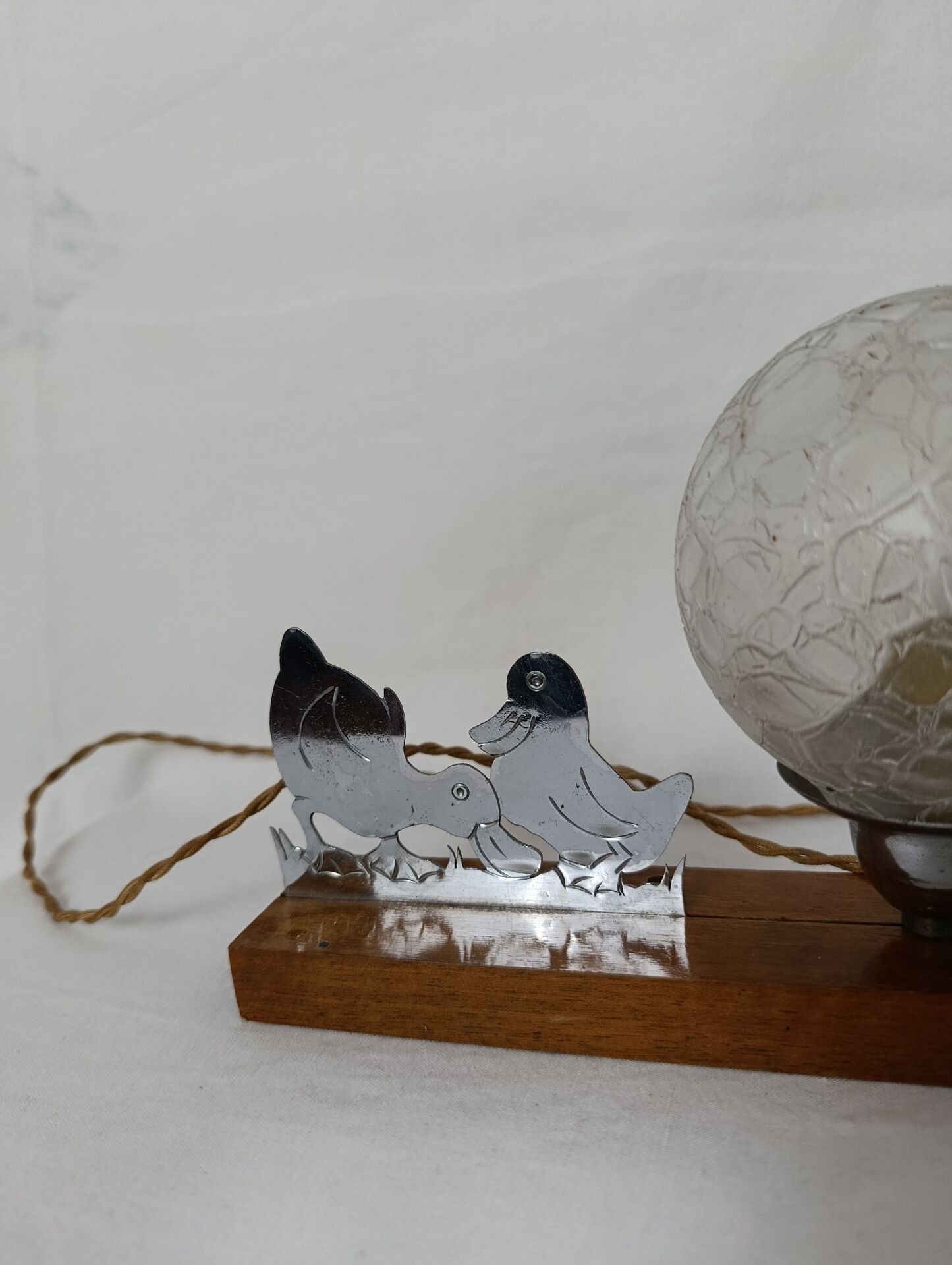 Table lamp / night light Art Deco Ducks Benjamin Rabier