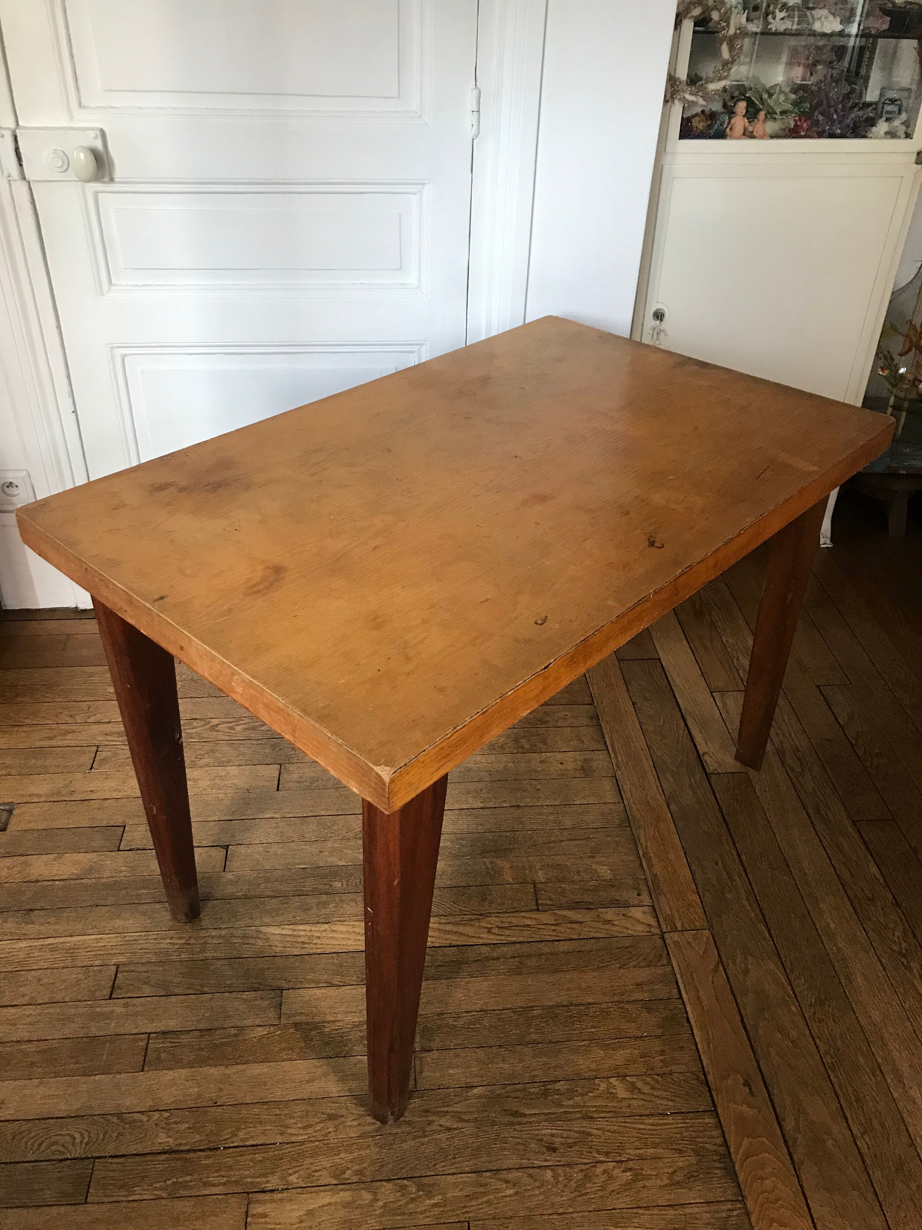 Scandinavian Table Year 50 Vintage Design