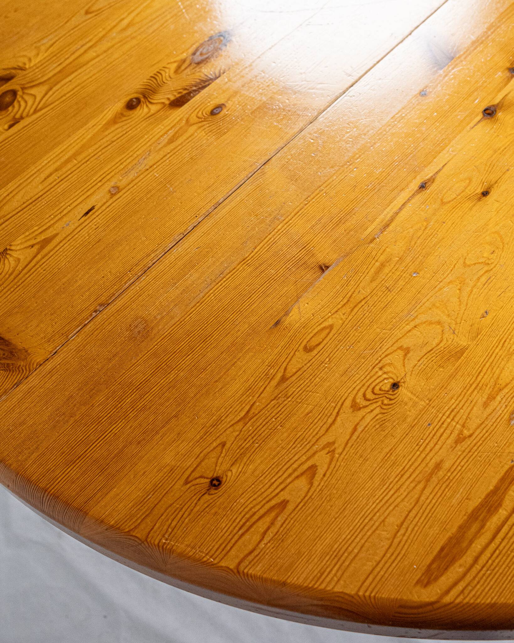 Extendable dining table in pine, by Rainer Daumiller, Denmark, 1970s