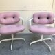 Pair of conference chairs by Bruce Hanna and Andrew Morrison for International Knoll