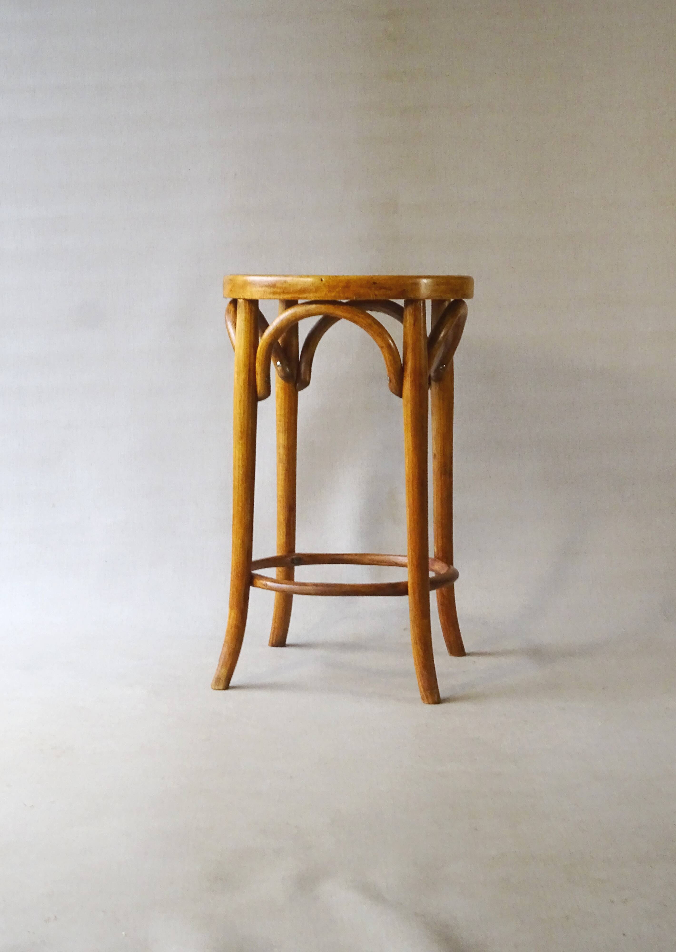 Bistro stool No. 94 by Baumann 1930, not Thonet.