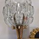 Set of 4 double Art Deco wall lights in Murano glass, France circa 1930.