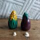 Slurry pepper and salt shaker