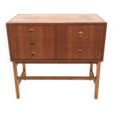 Commode scandinave en teck, Suède, 1960