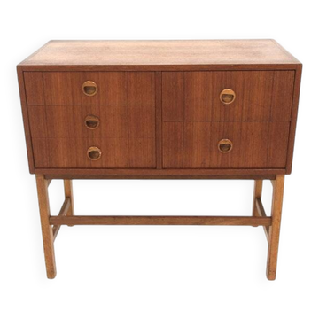 Scandinavian teak chest of drawers, Sweden, 1960