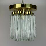 60s 70s lamp light ceiling lamp Limburg glass chandelier design 60s 70s