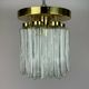 60s 70s lamp light ceiling lamp Limburg glass chandelier design 60s 70s