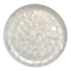 Round mother-of-pearl tray
