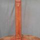 Leather-wrapped lamp foot
