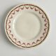 Set of 6 dessert plates | Bernardaud | Garland of roses