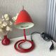 Lampe serpent vintage métal