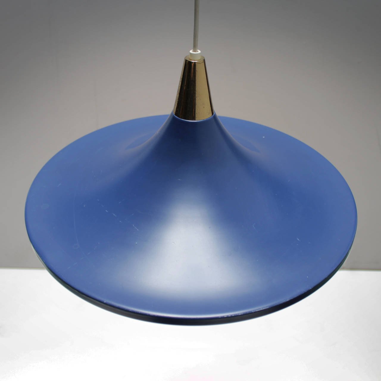 Blue suspension by Stilnovo Italy