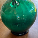 Glass amphora vase