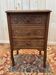 Carved wooden chiffonier chest of drawers