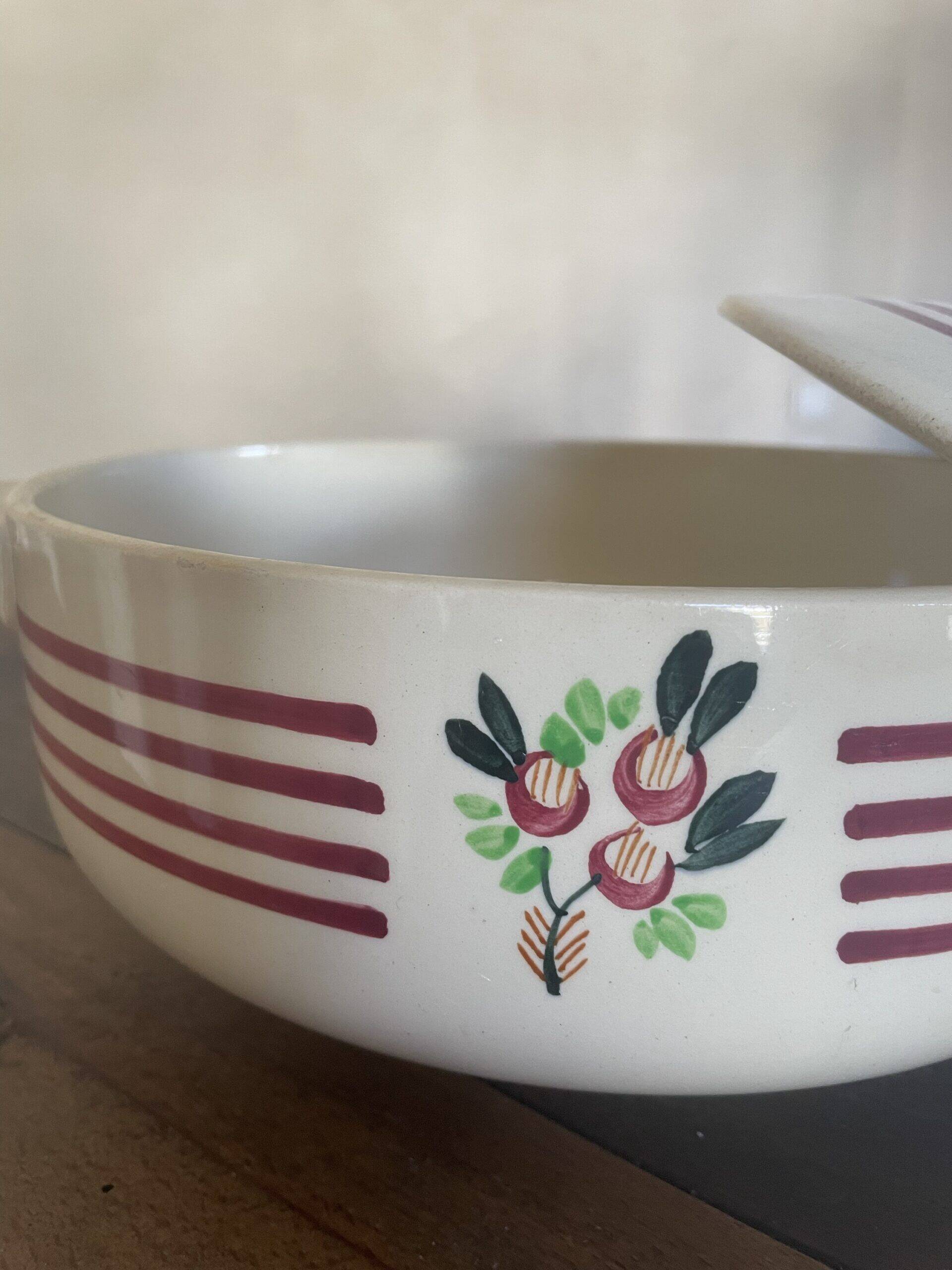 Gien Iron Earth Soup Tureen