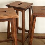 Set of 3 high stools