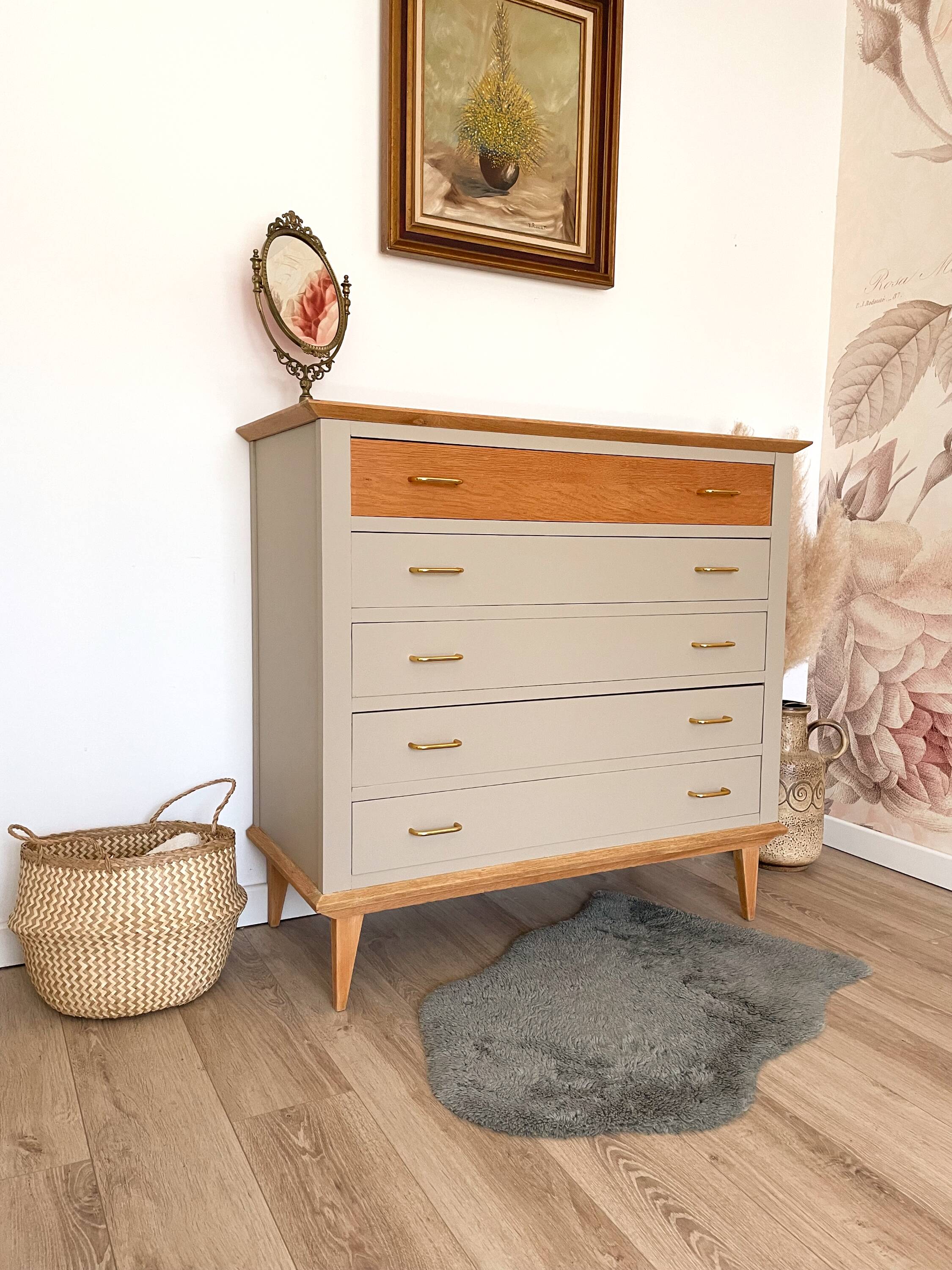1960s chest of drawers