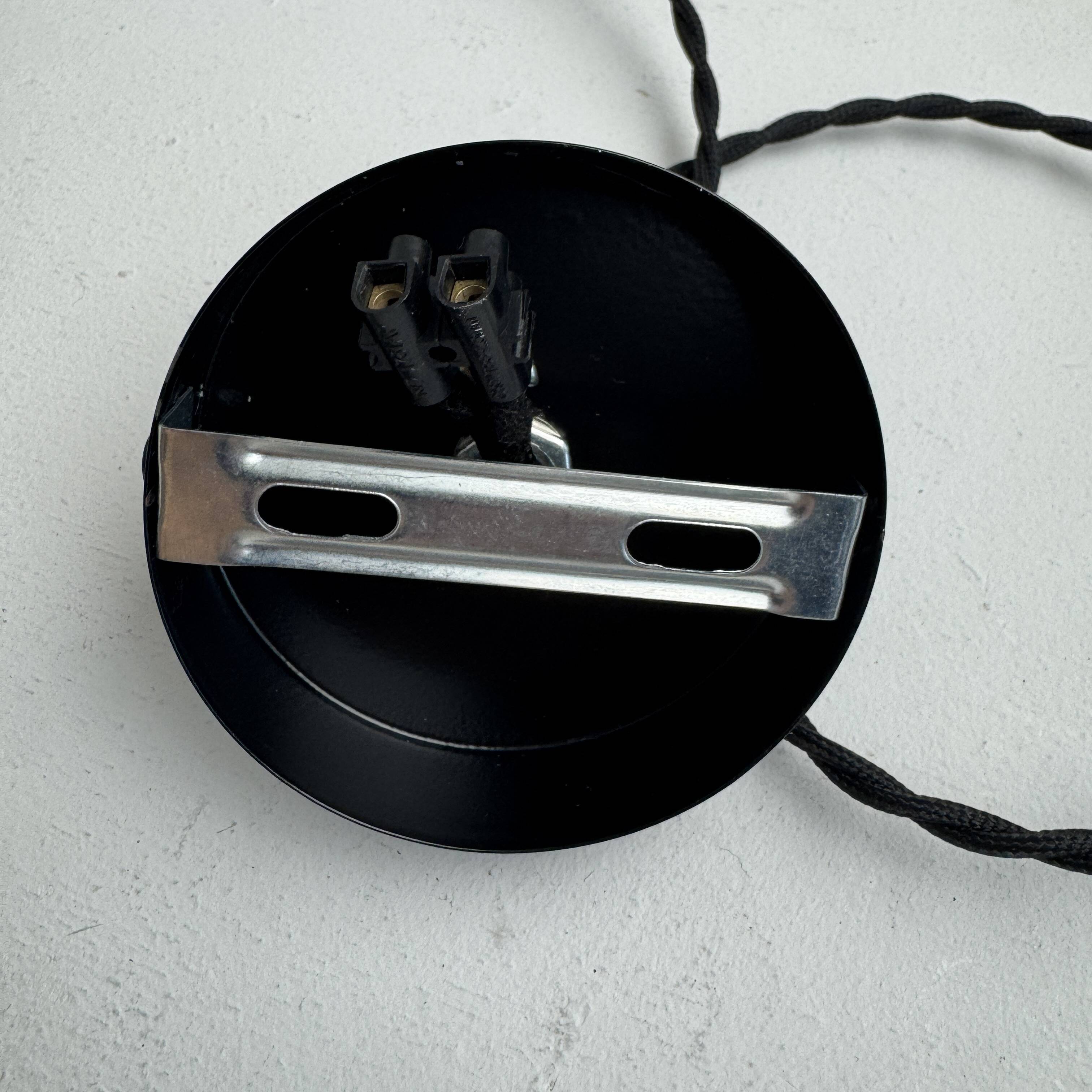 Old enamelled industrial workshop suspension