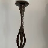 Midcentury brutalist candle holder