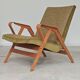 Pair of armchairs restored by Frantisek Jirak for Tatra Nabytok 1960