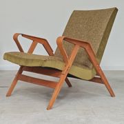 Pair of armchairs restored by Frantisek Jirak for Tatra Nabytok 1960