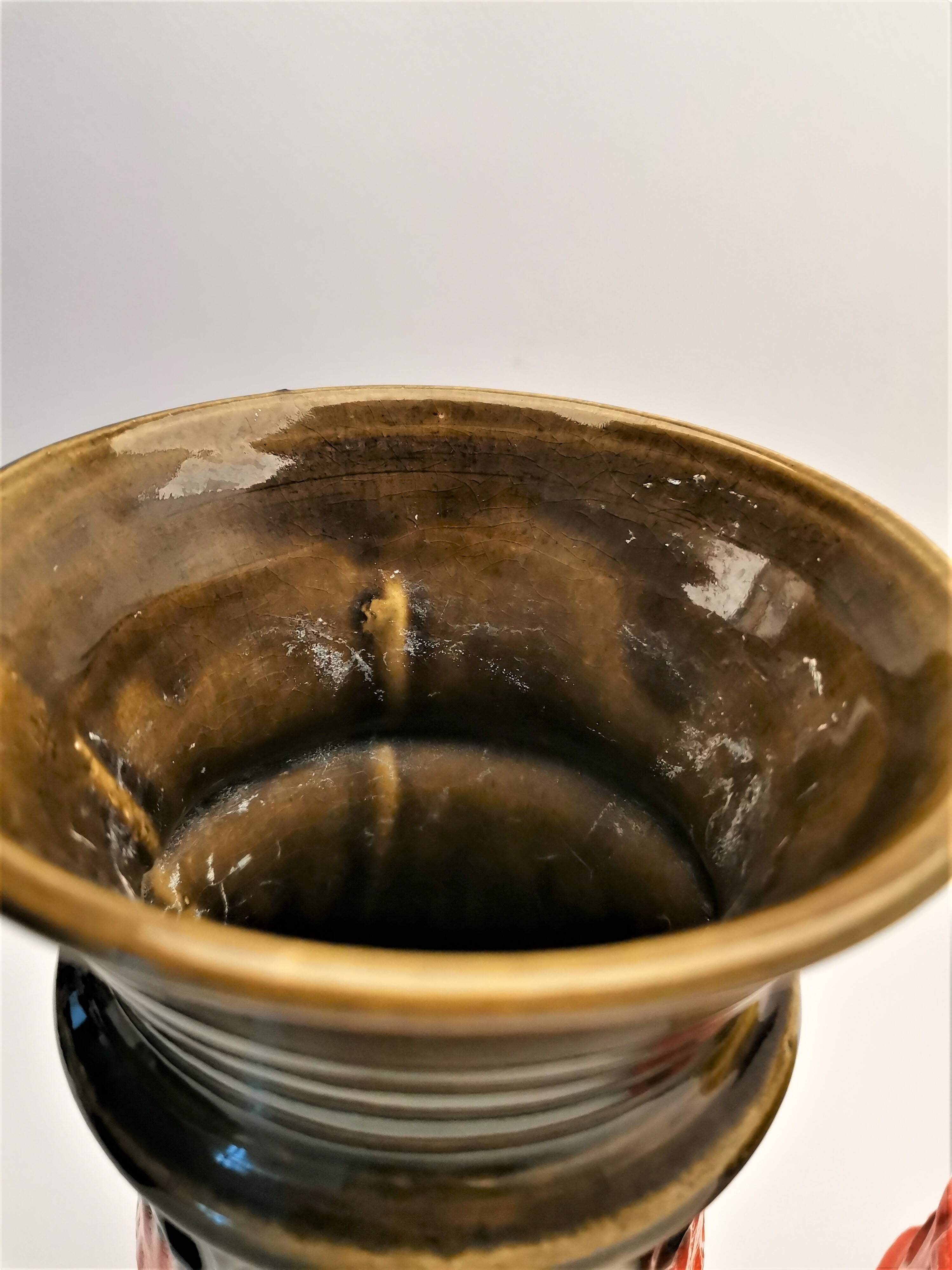 Lot de 2 vases en céramique