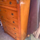 Semainier 6 tiroirs epoque 19 eme