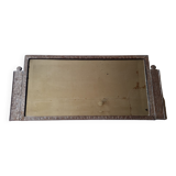 Art deco iron mirror
