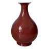 Antique oxblood china vase