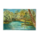 Painting, oil on canvas signed