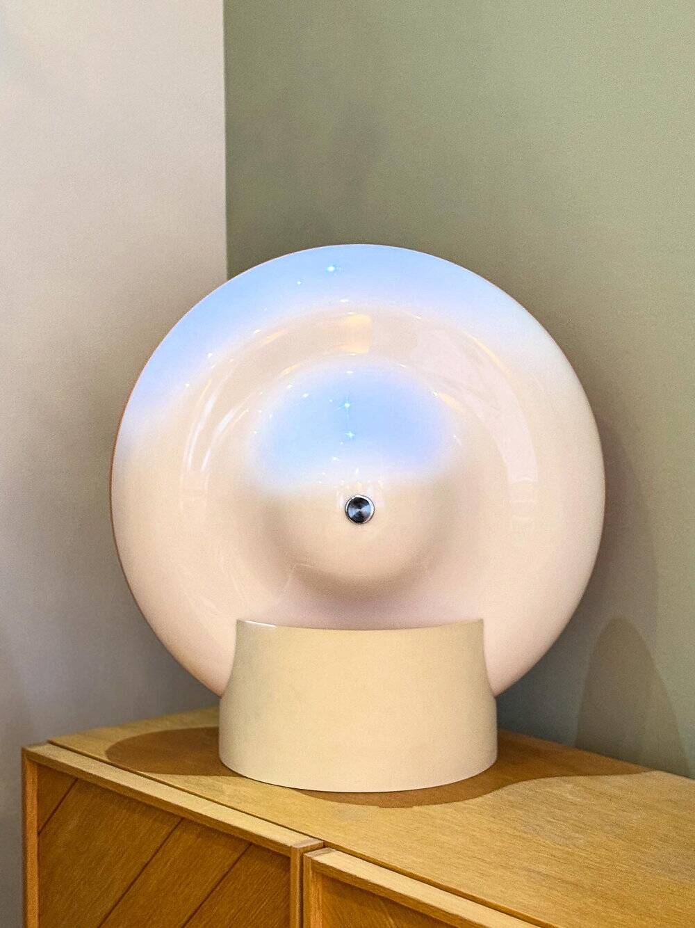 Disco Lamp by Cesare Casati and Emanuele Ponzio published by Guzzini