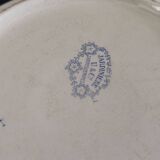 Iron earthenware salad bowl Sarreguemines U & C model "Jardinière"