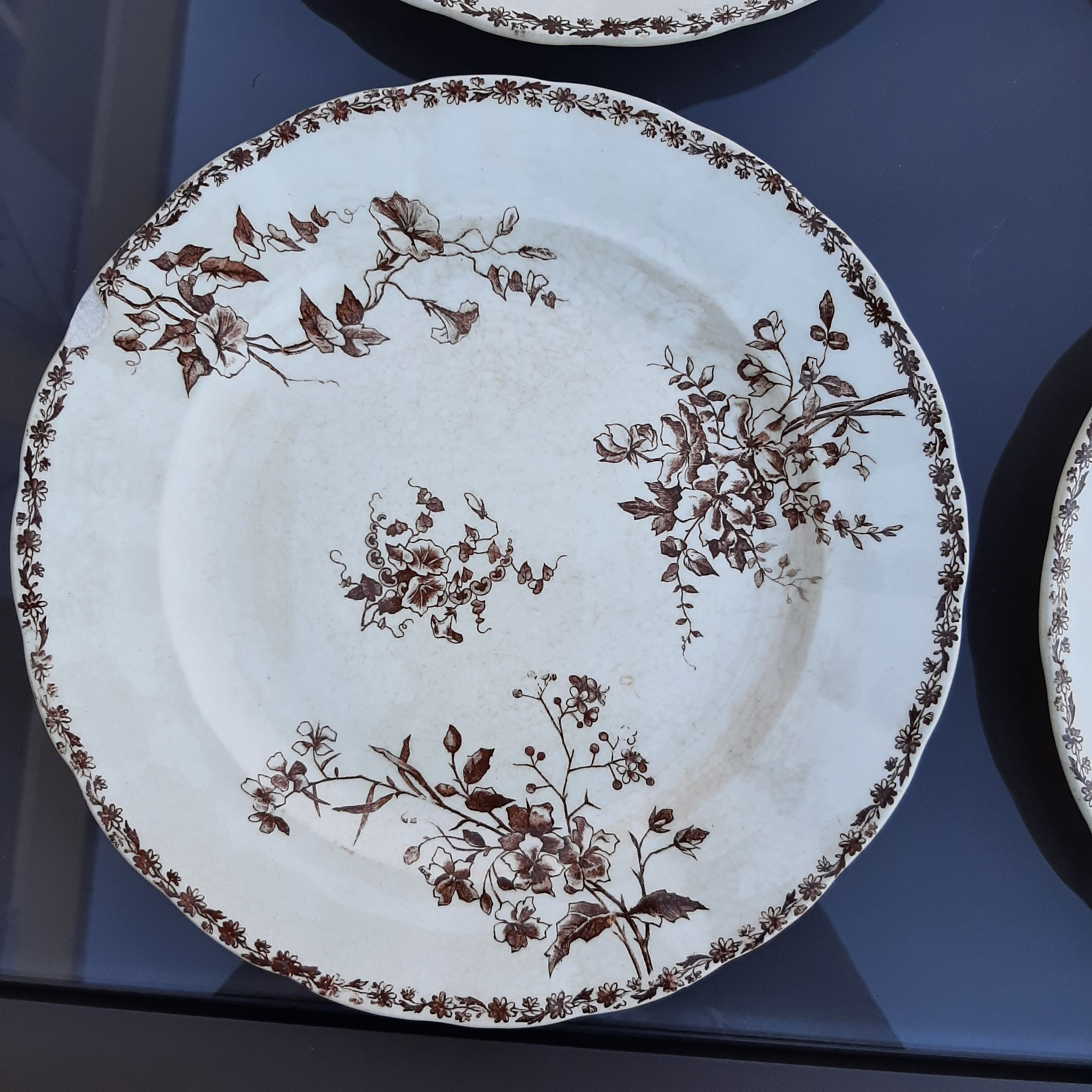 6 plates iron earth Moscow