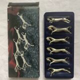 Vintage horse knife holder