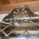Venetian mirror with pareclose 19th / 20th century Height 80 cm
