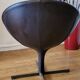 Christophe Pillet armchair by Zanotta in brown leather, modern Italy.