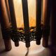 Wooden lamp jungle 80s