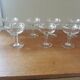 Suite de 7 coupes à Champagne vintage