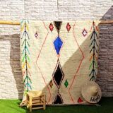 Moroccan tribal berber carpet 246 x 156cm