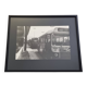 Vintage silver gelatin print, Bus line 175, 1970s, framed, 52 x 42 cm