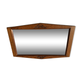 Art Deco wooden mirror