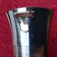 Art-deco ice bucket silver-plated metal art deco period reneka