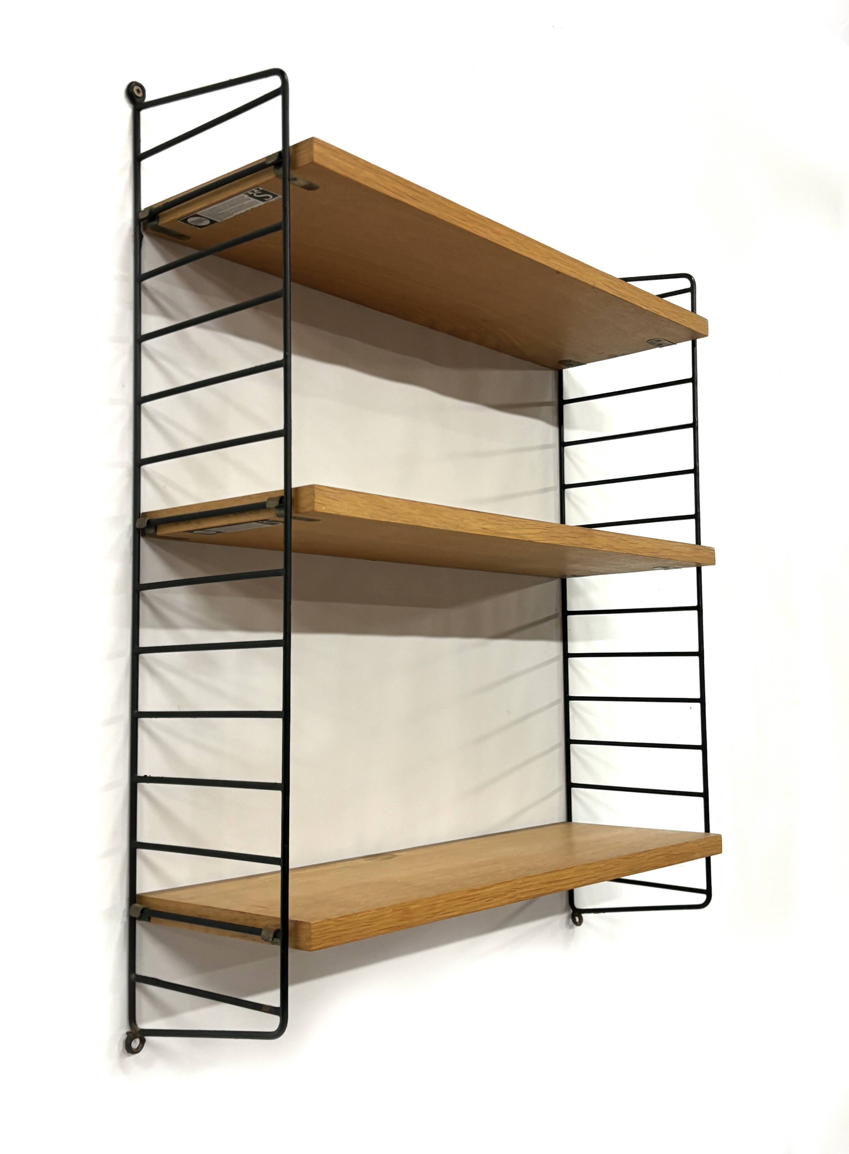 Mid century nisse strinning string wall system 1960 compact