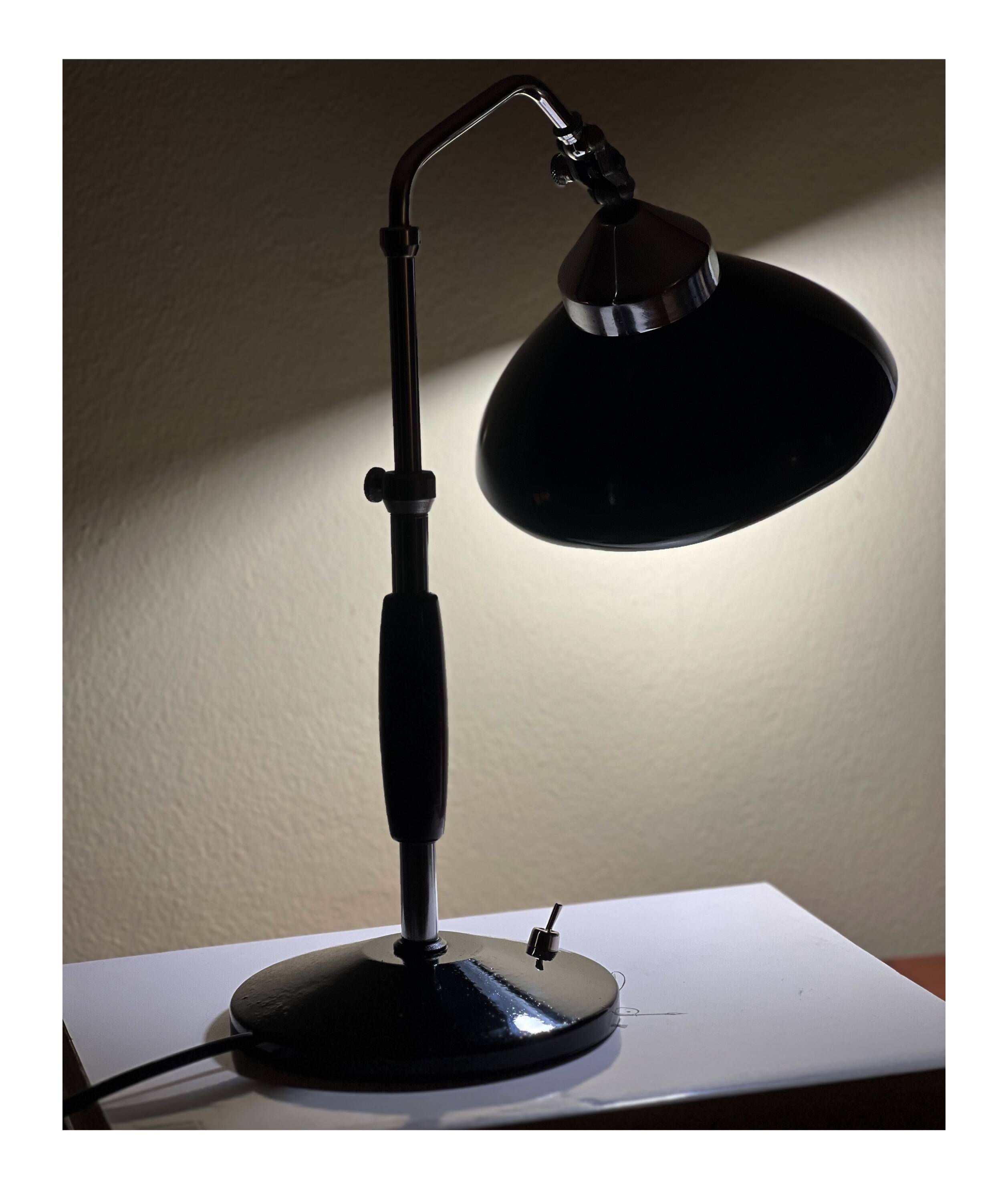 Ministerial desk lamp, Italy 1930s