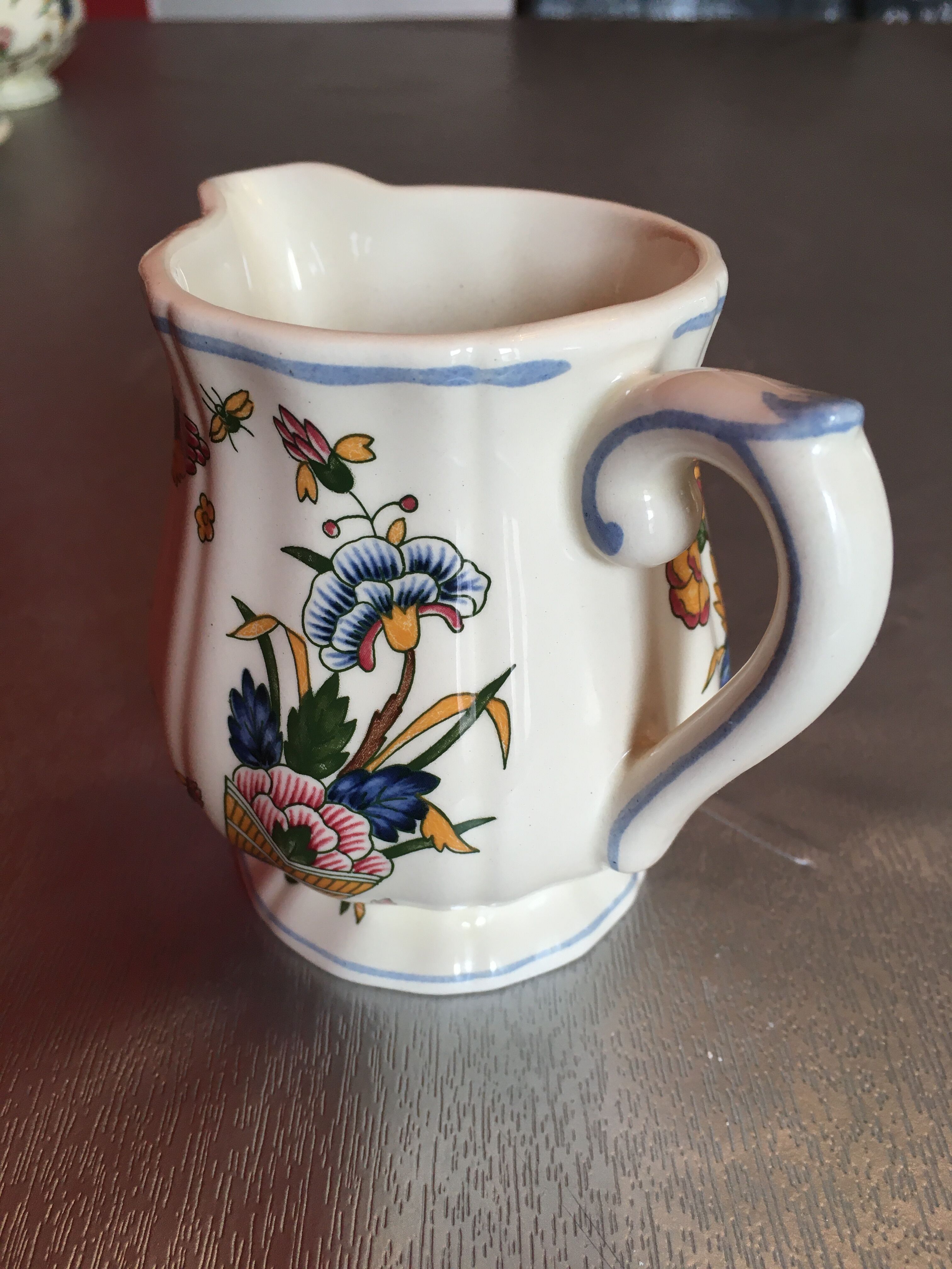 Service pieces at Gien's "The Horn of Plenty"