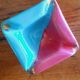 Dice-shaped ashtray in Vallauris ceramic from the 50s