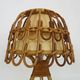 Rattan lamp in the style of Louis Sognot from the 1950s.